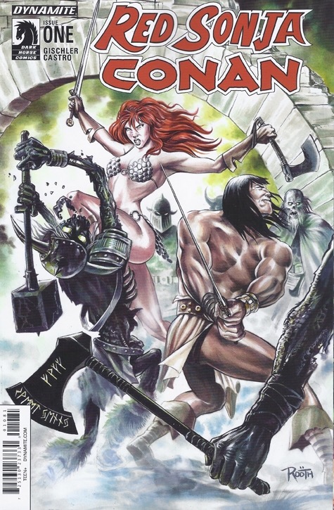 Red Sonja / Conan 1811 Comics variant (retail exclusive)