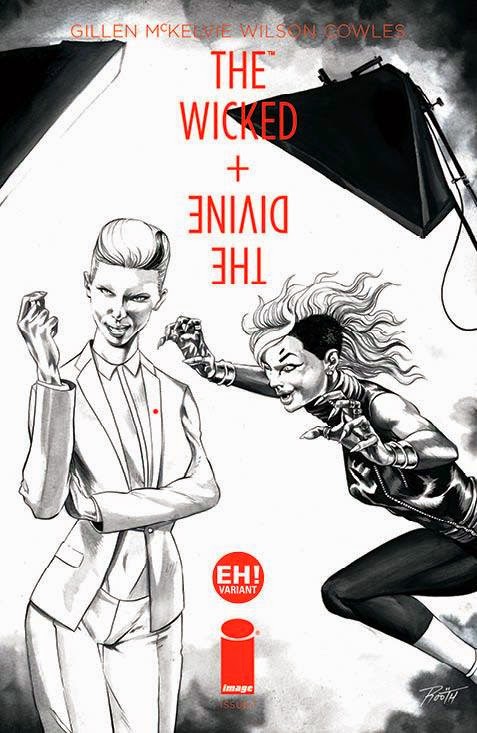 The Wicked + The Divine #1 'EH!' variant, Image Comics