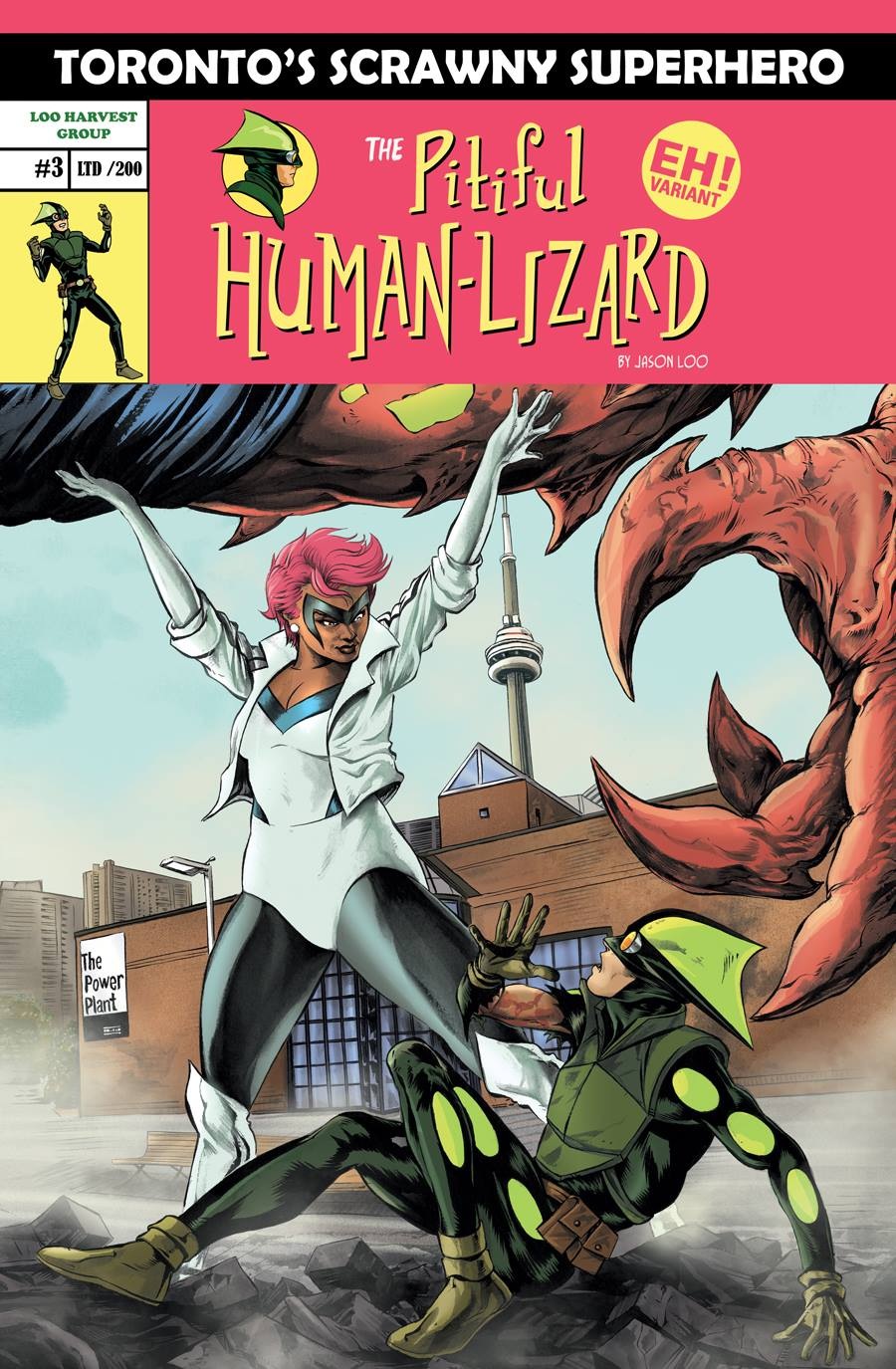 The Pitiful Human Lizard #1 'EH!' variant