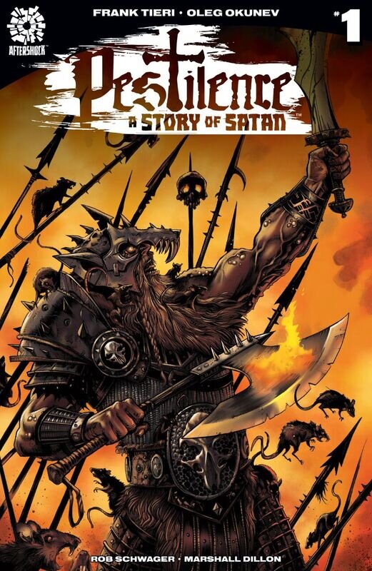 Pestilence Story of Satan #1 B cover, Aftershock Comics