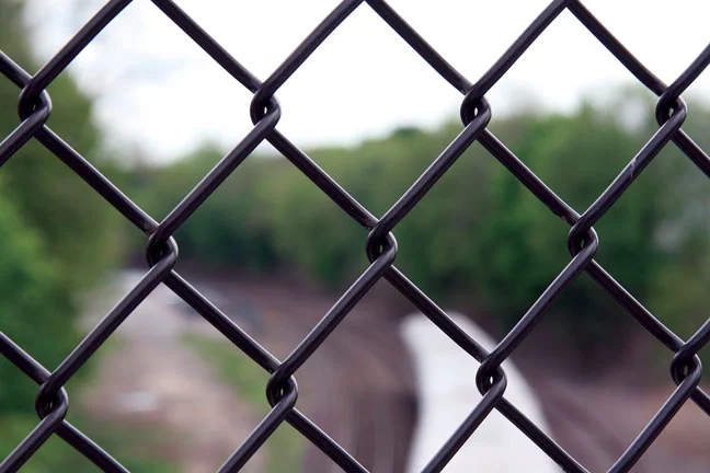 Train + Fence , 2009