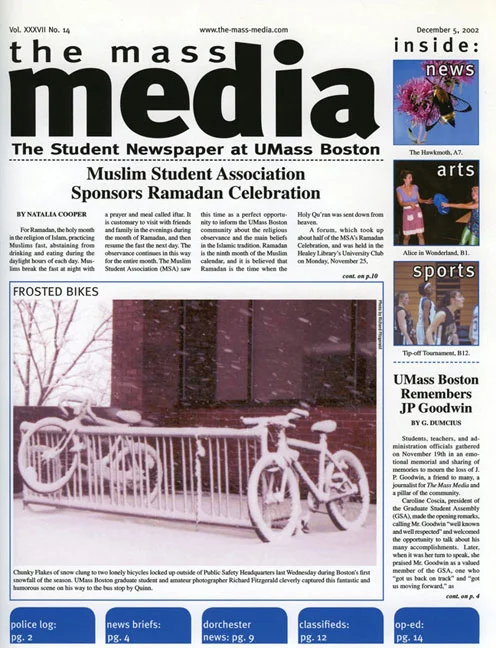The Mass Media - Front Page, 2002