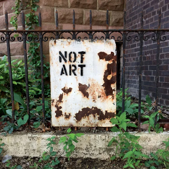 Exhibit C: NOT ART in Queens.
