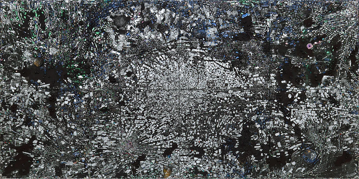 Jack Whitten Atopolis: For Édouard Glissant , 2014