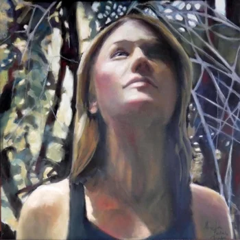 'Gratitude" Pastel on board, copyright 2016 Honey Lea Gaydos 