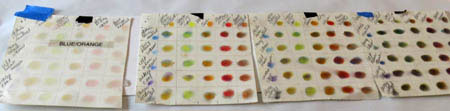 Cuurent palette is lightly modifed from this early version