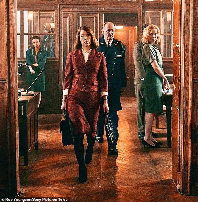 Ben Macintyre&rsquo;s book &lsquo;A Spy Among Friends&rsquo;  has been adapted for ITV+. Starring Damian Lewis, Guy Pearce and Anna Maxwell Martin.

Not sure why I can only find such a low res and compressed version of this image, but it&rsquo;s out 