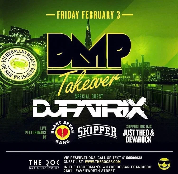 Skipper at DMP Takeover- San Francisco, Ca