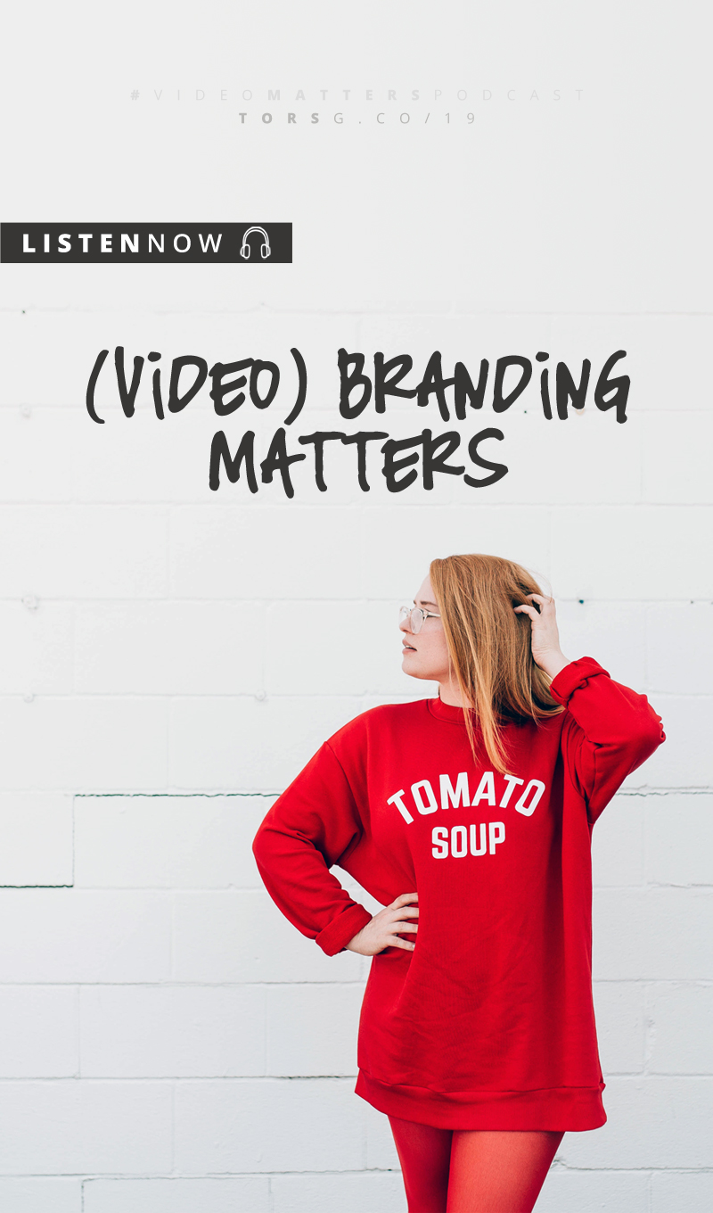 Branding isn't just for your website, everything you put out into the world should feel the same and that goes double for video. This week on the #videomatterspodcast, I look at what makes up video branding and why it's so important