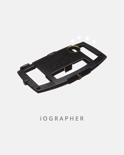 This handy case holds more than your phone, you can add lights, lenses and mics to make your mobile set up truly mobile.