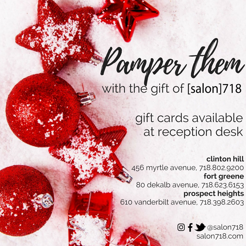 Holiday Gift Cards Flyer ([salon]718)