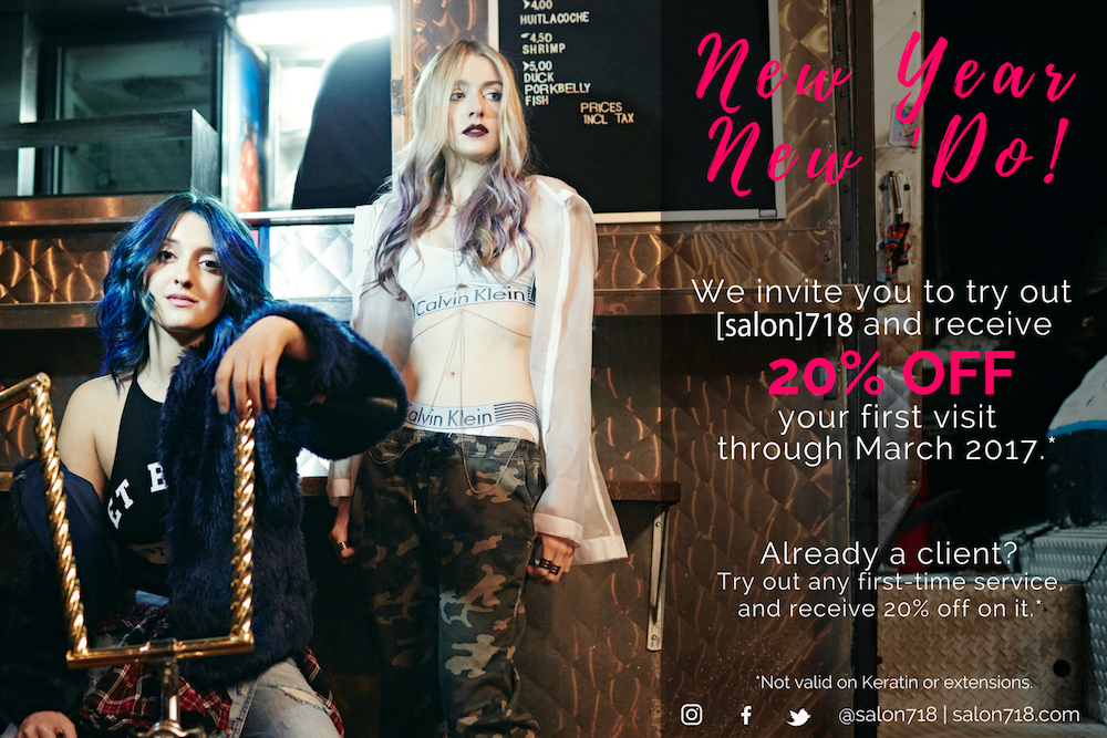 New Year Promotional Flyer ([salon]718)