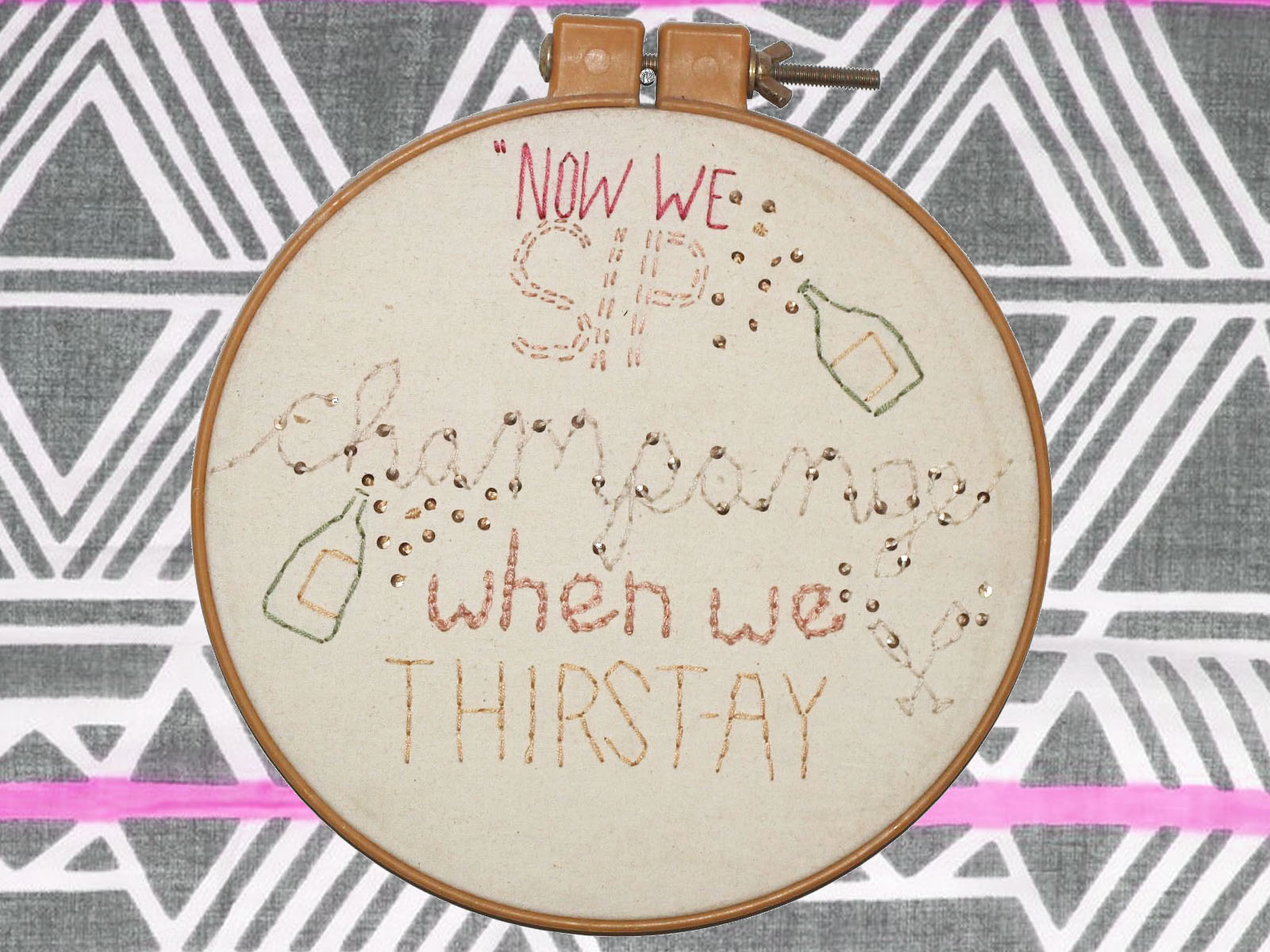 Now We Sip Champagne