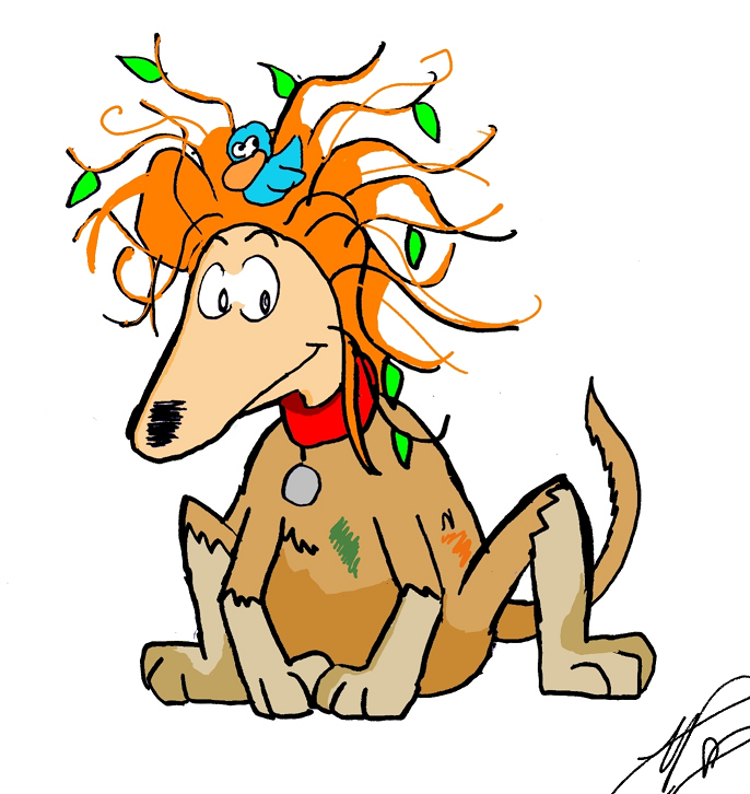 What-A-Mess romps through life oblivious of the chaos he creates all around him
