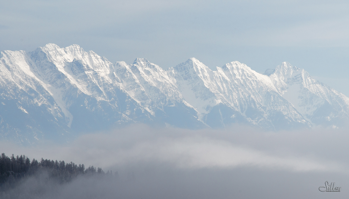 Rockies through the Mist