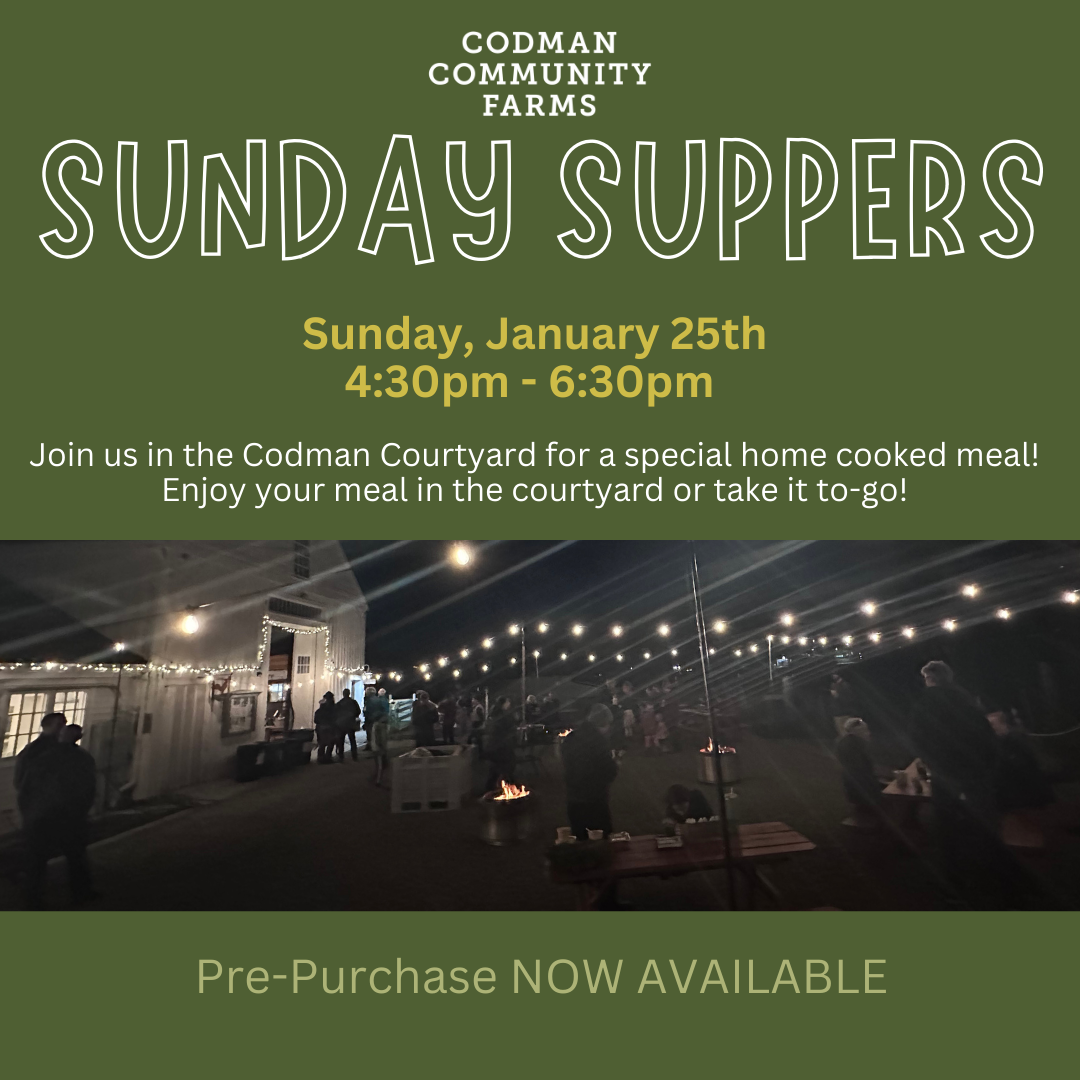 Sunday Supper, January 25th 