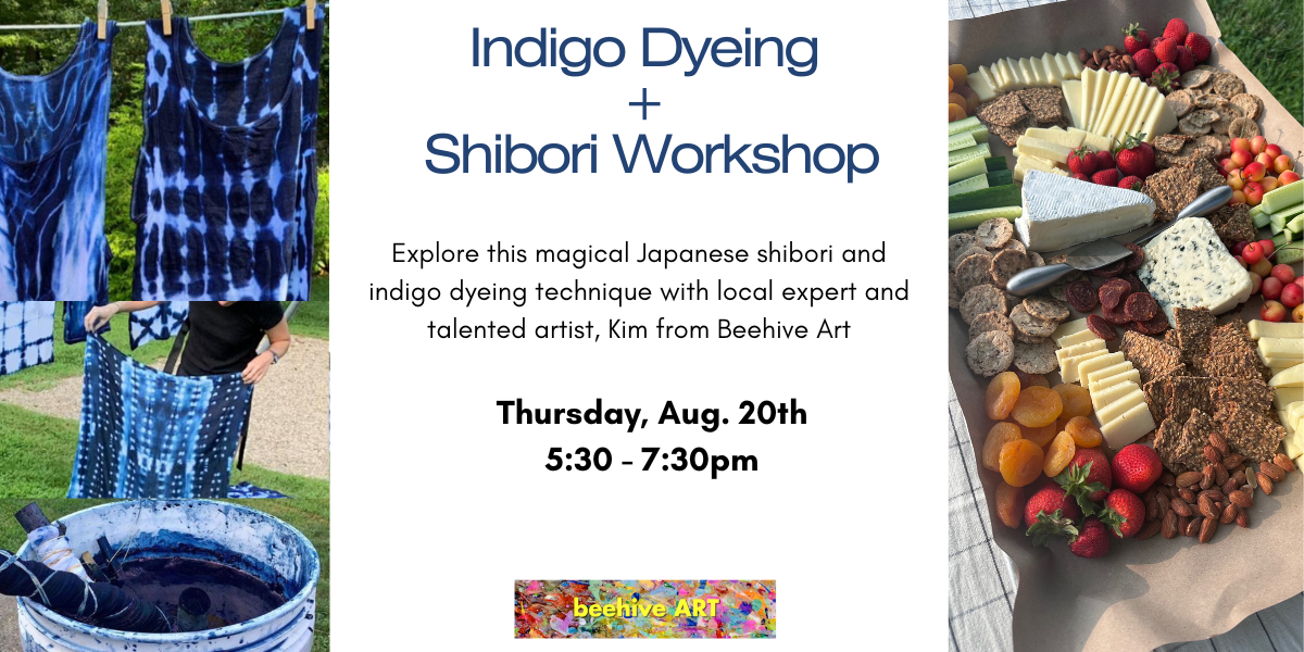 Shibori Workshop, August 20th 