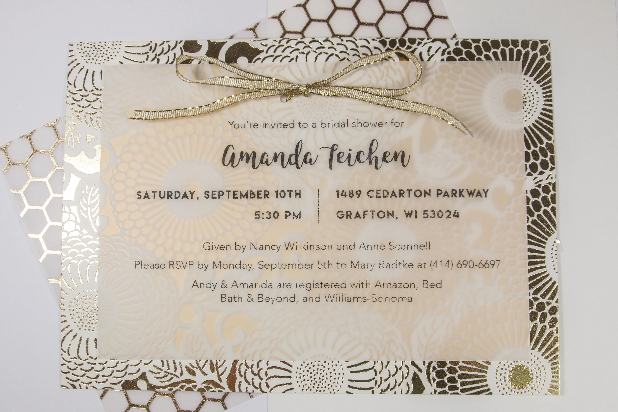 Amanda S Bridal Shower Invitations Jenabee Creative Co Amanda S Bridal Shower Invitations