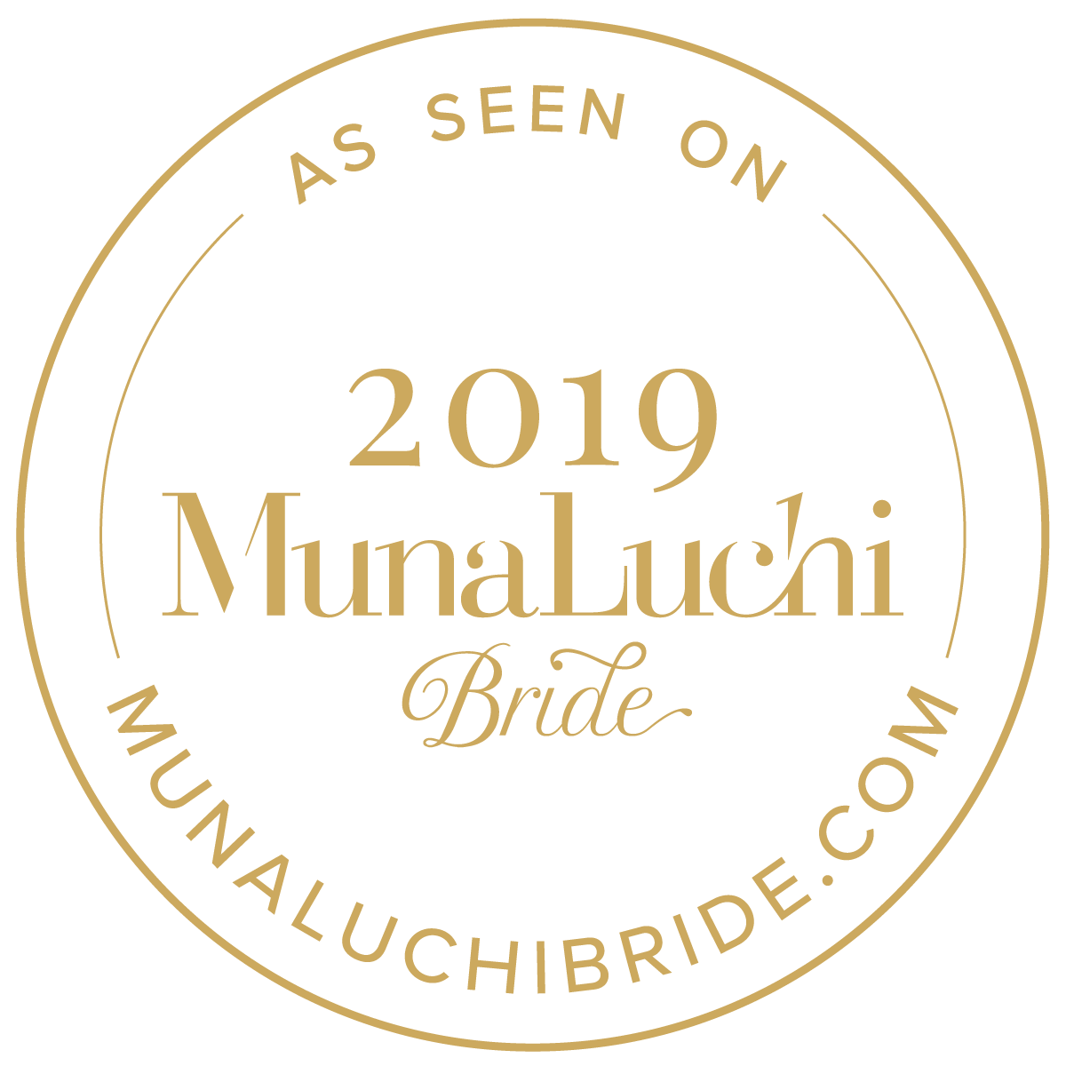 muna luchi bride magazine by