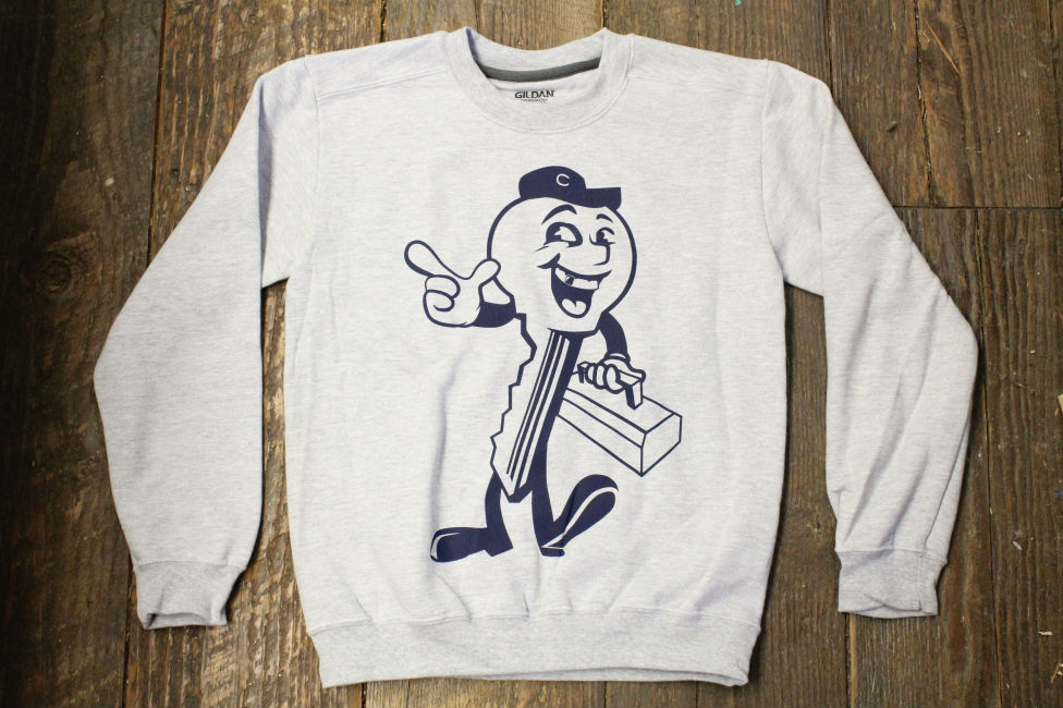 Key Guy Crewneck - Gray