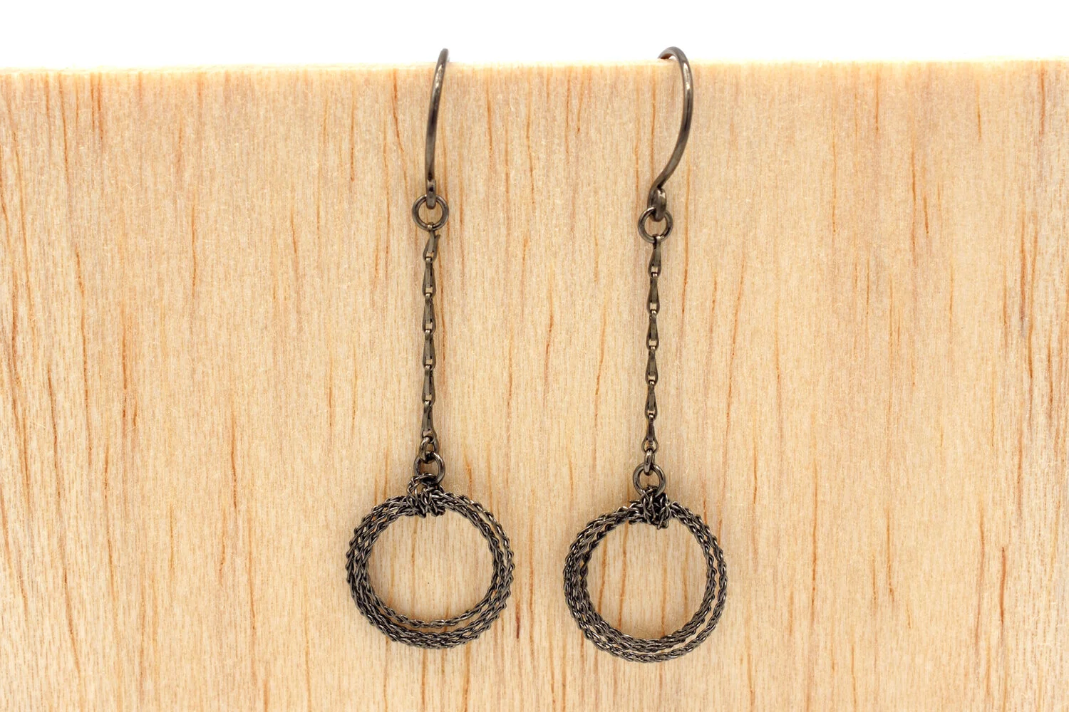 Circle Ohrringe C1 rutheniert