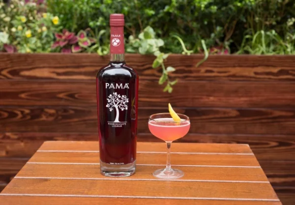 P AMA Pomegranate Liqueur