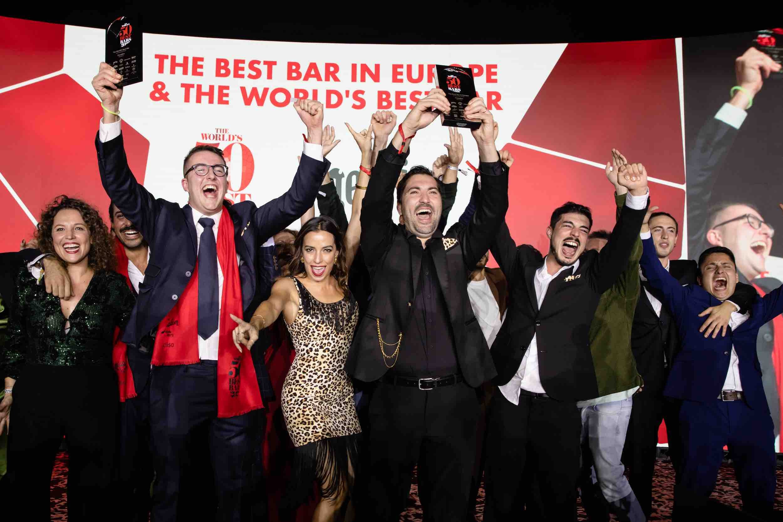 Barcelona's Paradiso is crowned No.1 in The World’s 50 Best Bars 2022, sponsored by Perrier, the first time the award has been won by a bar outside of London or New York.jpg