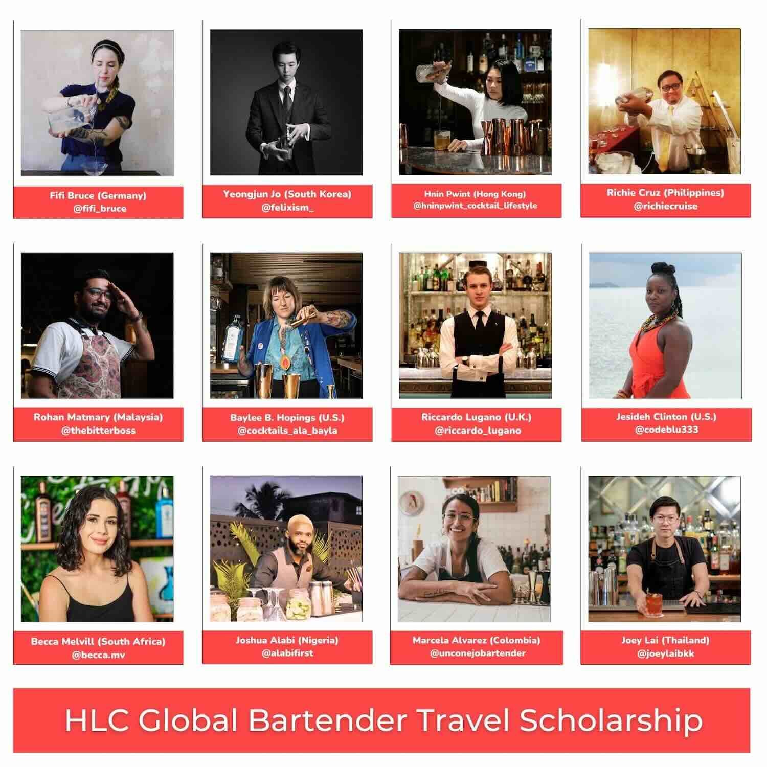 HLC Global Bartender Travel Scholarship