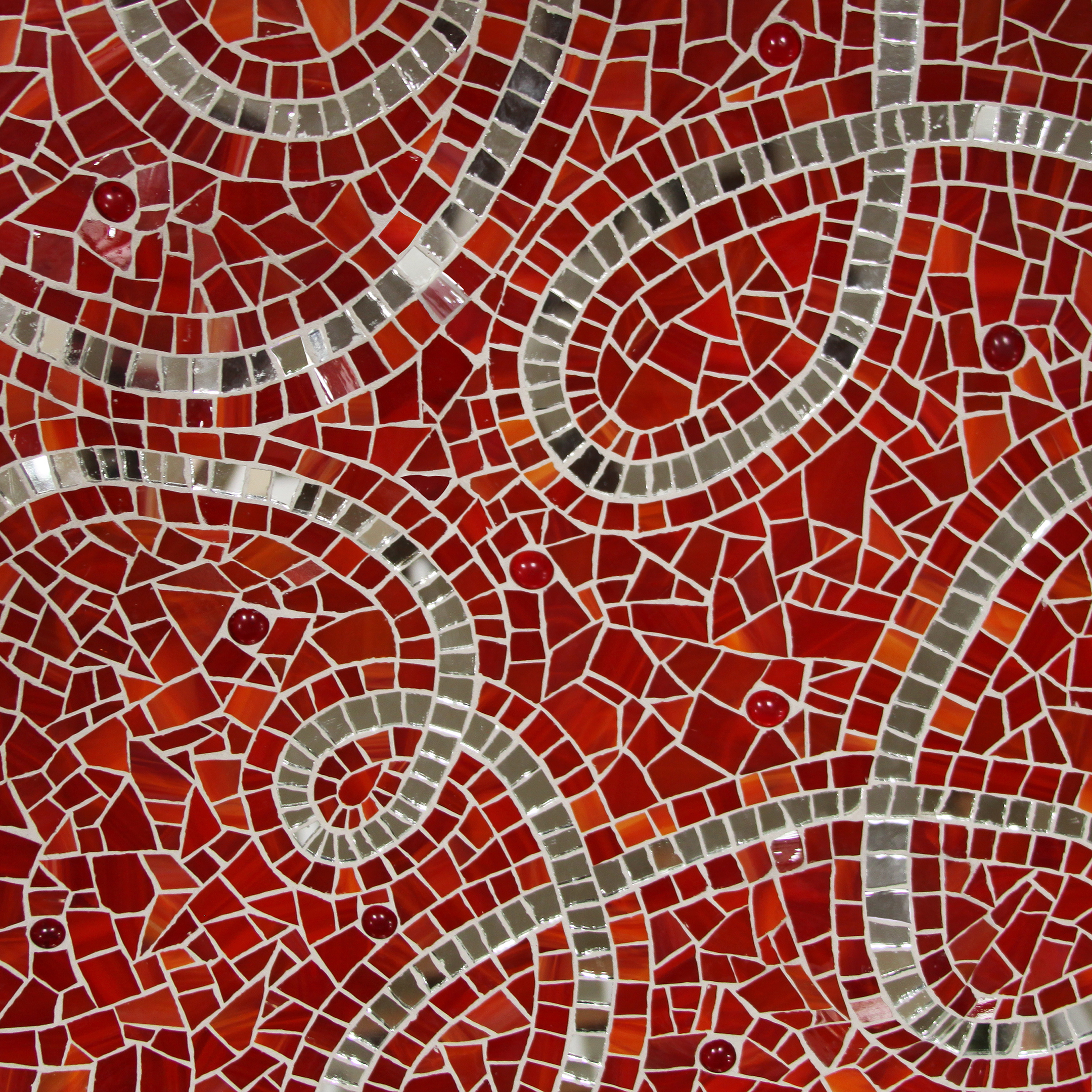Red 3D Swirl