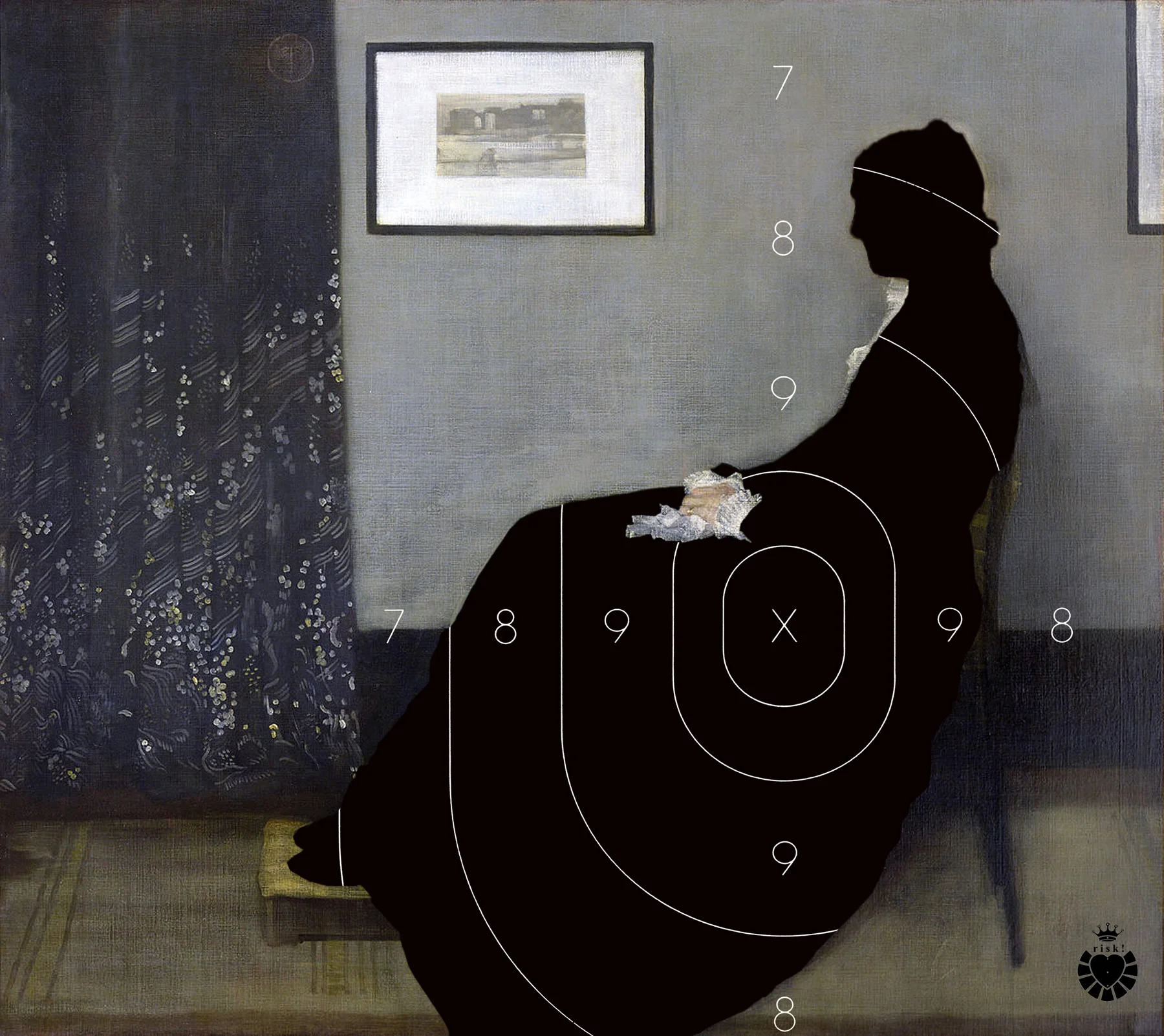 Whistler's Risk / 40 x 45 / Original Sold