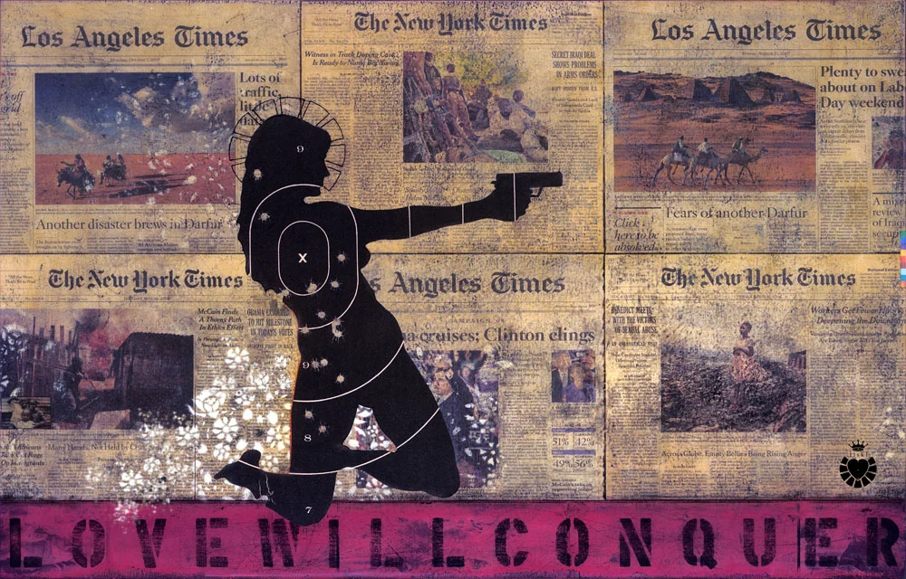 Love Will Conquer V / 24 x 36 / Original Sold