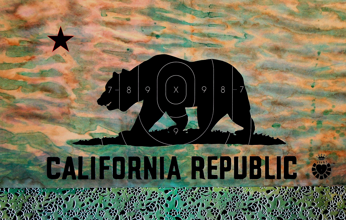 California Republic / 24 x 36 / Original Sold