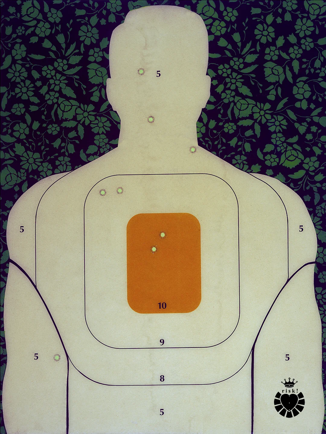 Hank's Training Target / 24 x 18 / Original Sold