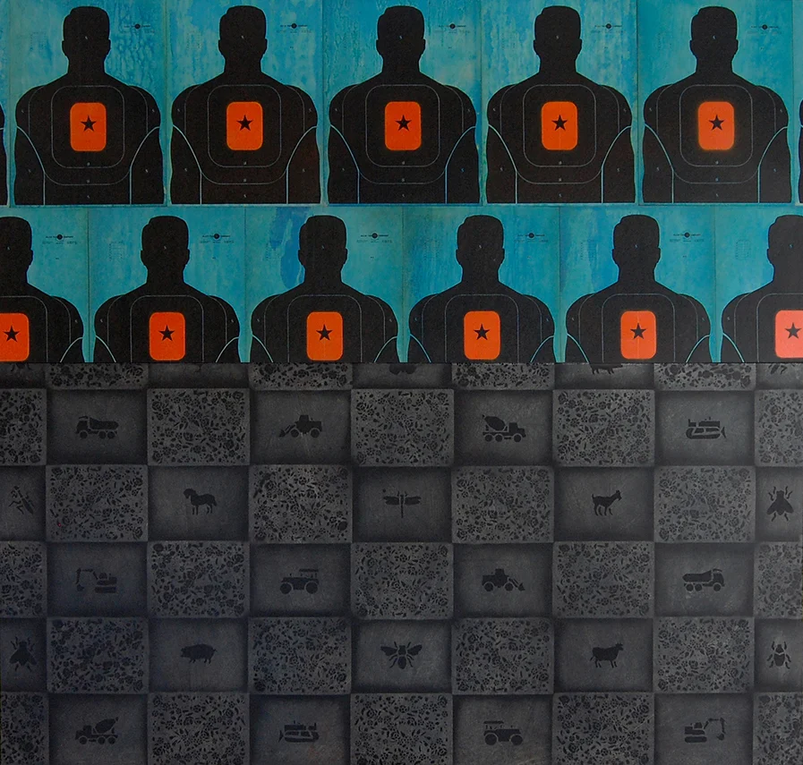 Kind of Blue / 92 x 96 / Original Available