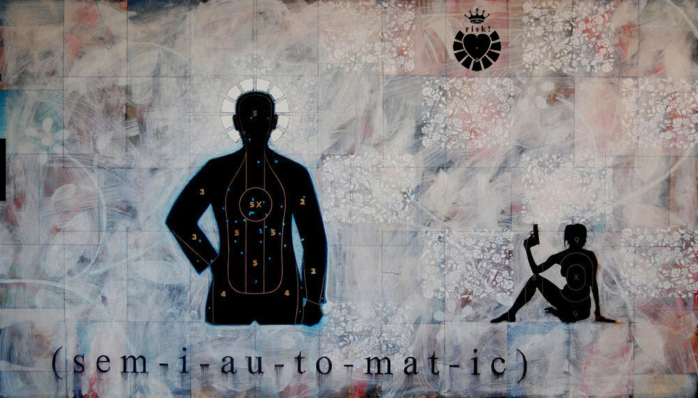 Semiautomatic / 48 x 84 / Original Sold