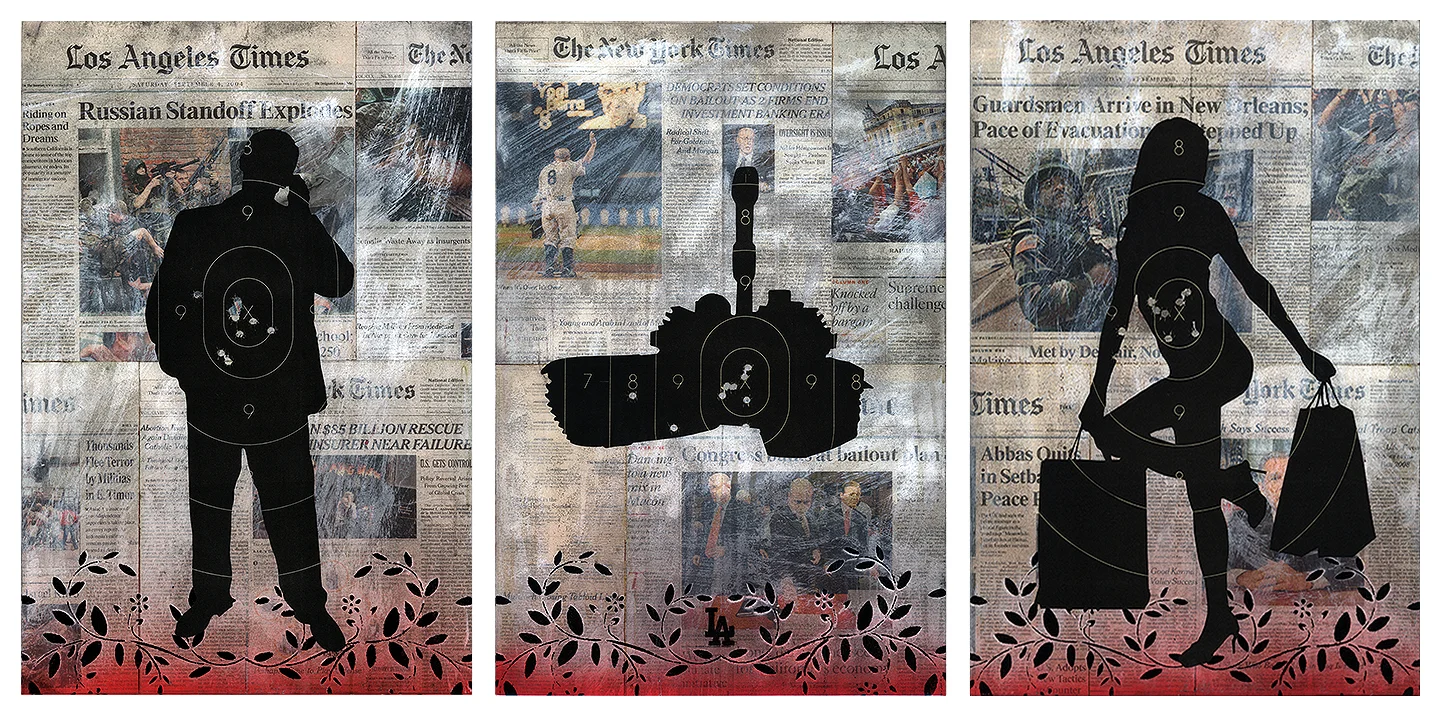 Los Angeles Suite / 24 x 16 ea / Original Sold