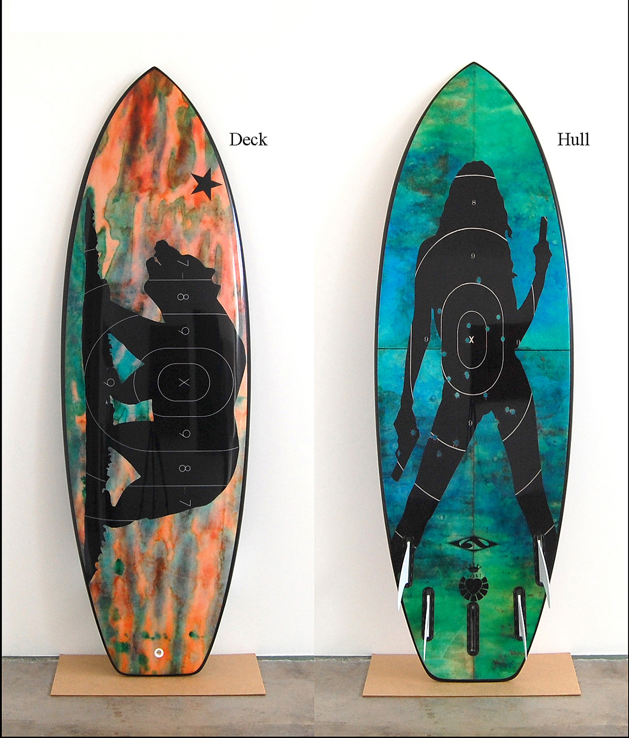 Risk Blackbird / 5'9 Anderson Fish / Sold