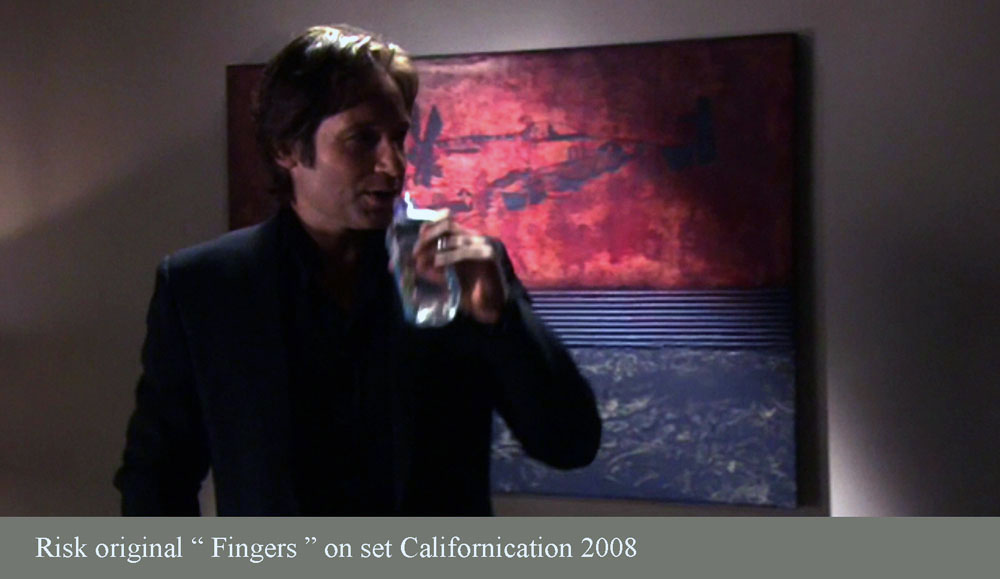 Hank in Runkles office with Fingers