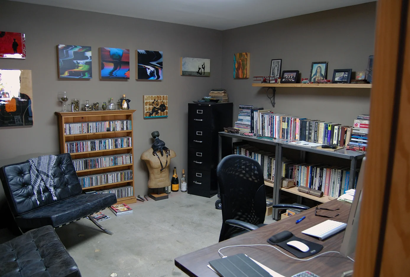 Reverse angle office shot