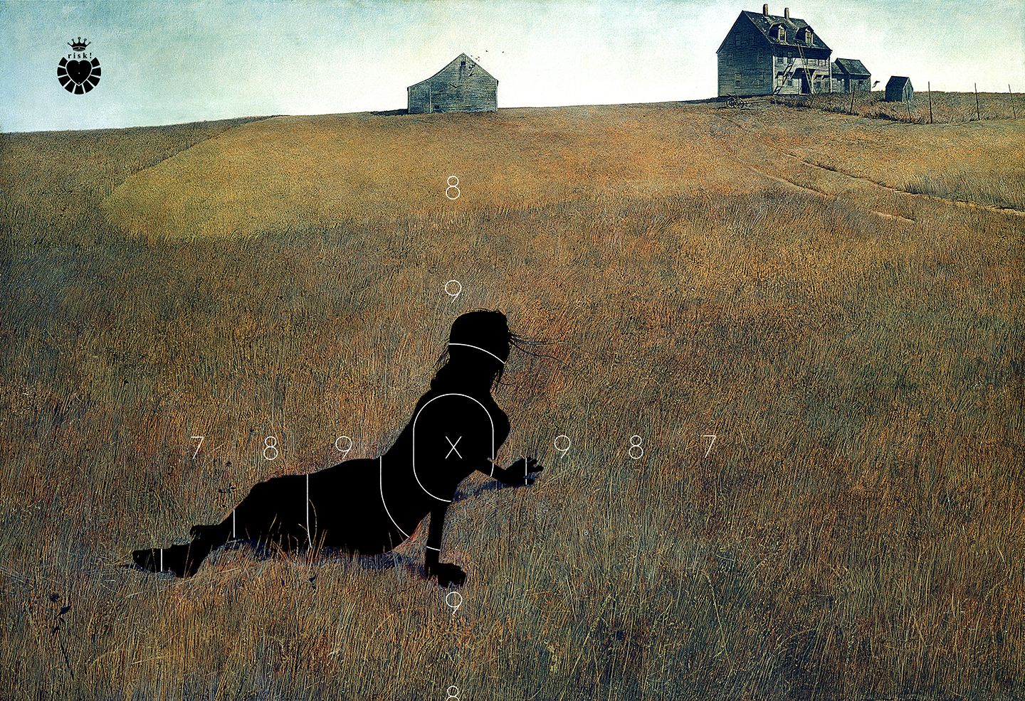 Wyeth's Risk / 36 x 53 / Original Sold