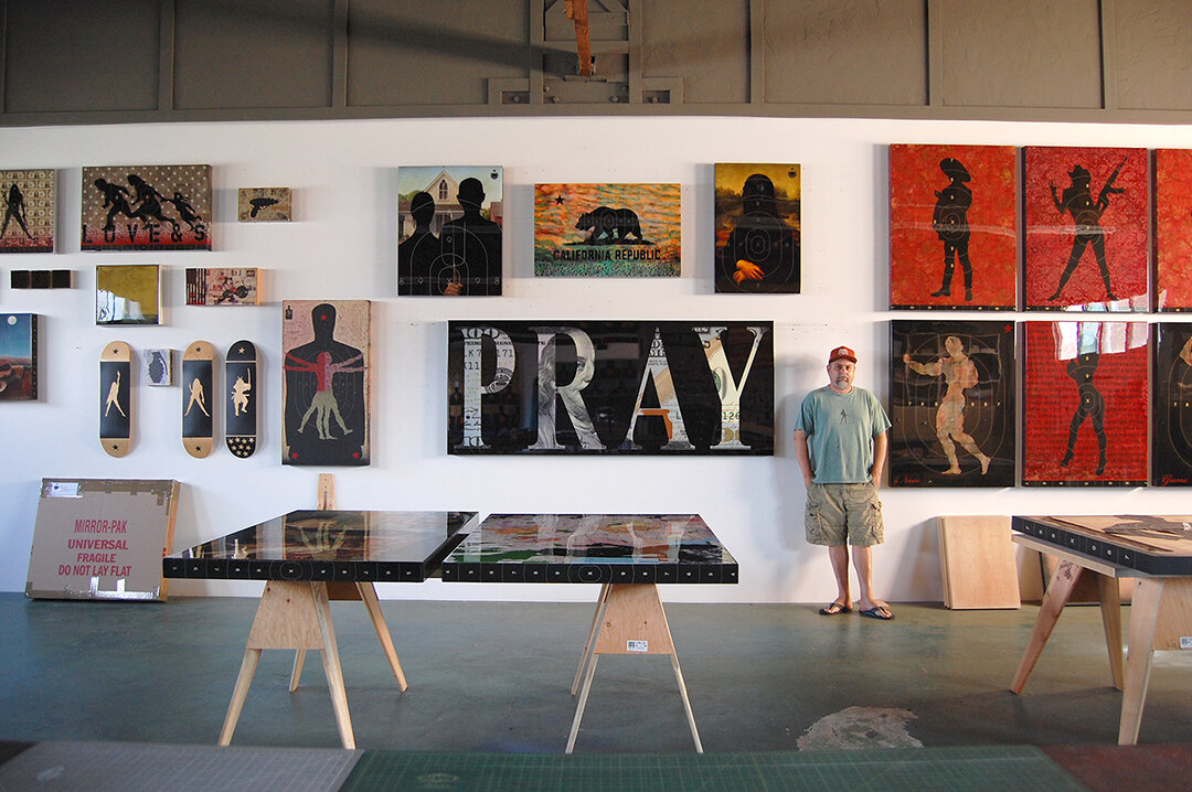 Pray / 36 x 87 x 3 inches / Original Sold