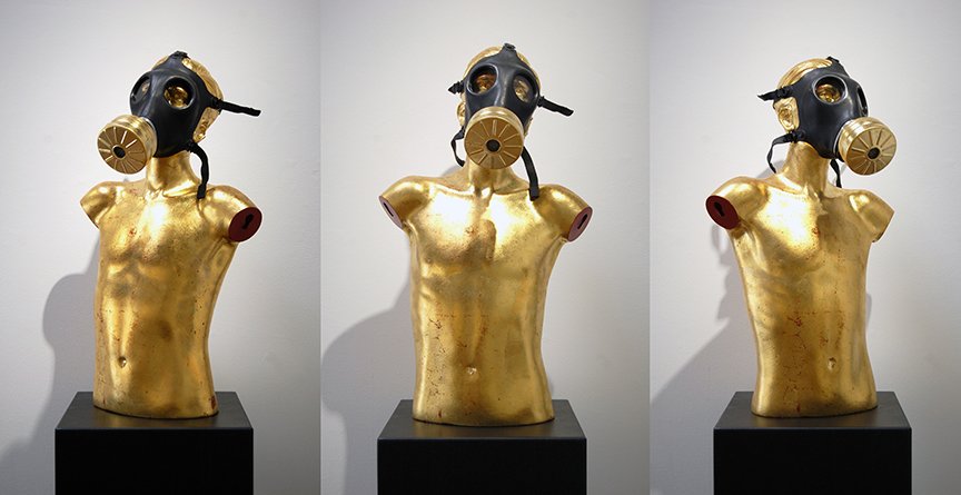 The Dissident / Original @ 28 x 16 x 7 inches overall