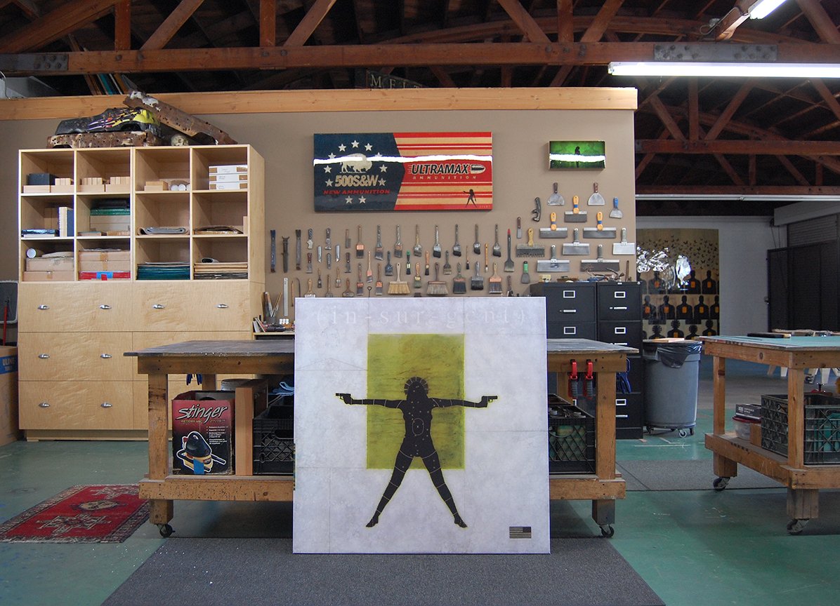 The Insurgent / 48 x 48 / Original Sold