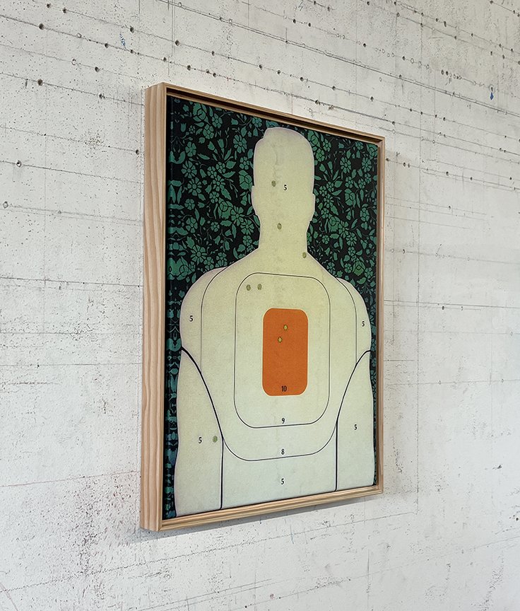 Hank's Training Target / 24 x 18 / Original Sold