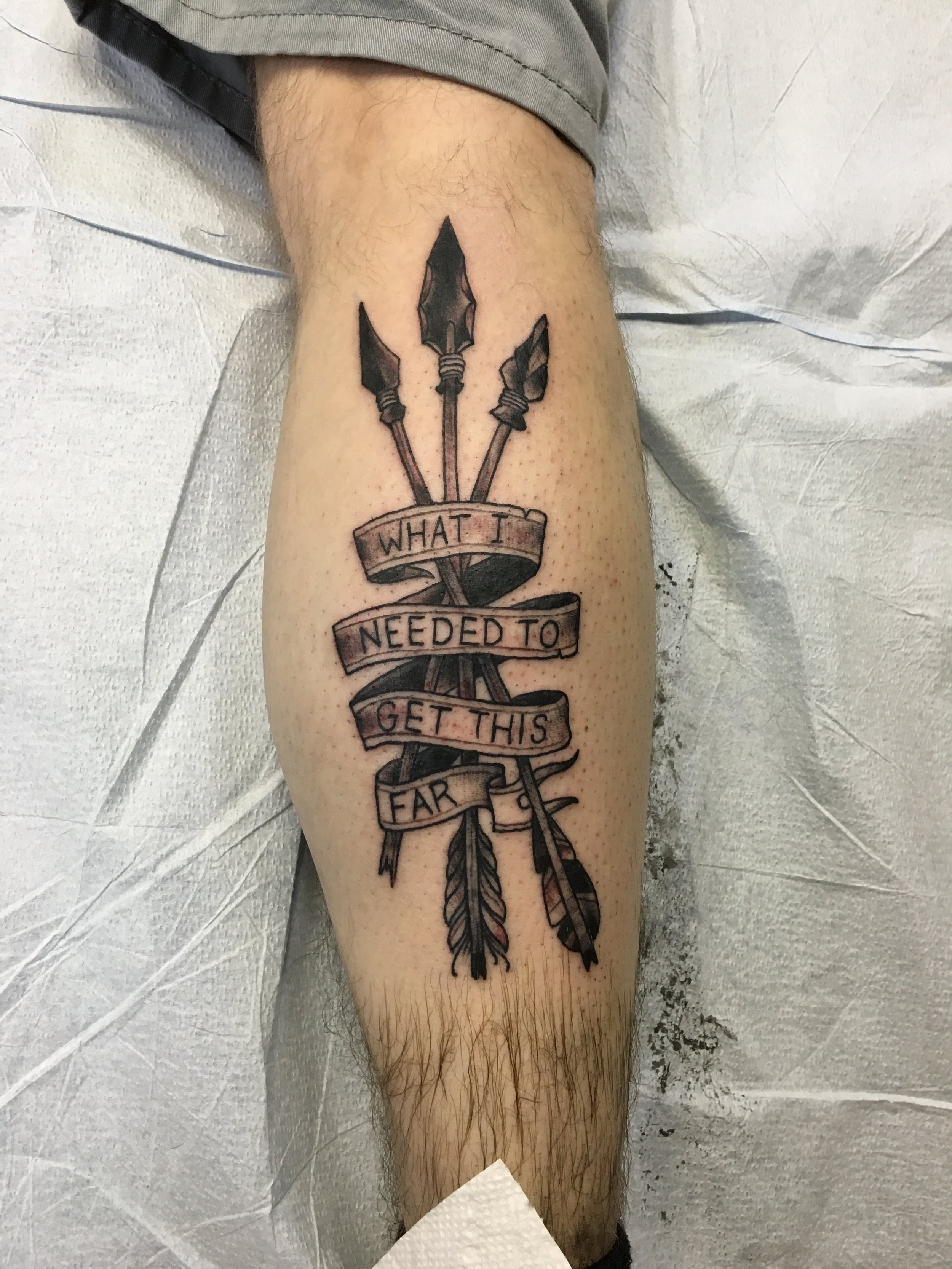 Tattoosday 008: What I Needed to Get this Far — The Art of Survival