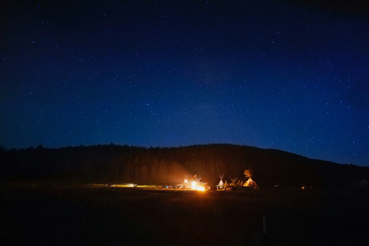 Midnight Camp, Coming of Age Ceremony, Mescalero Apache Maidens.