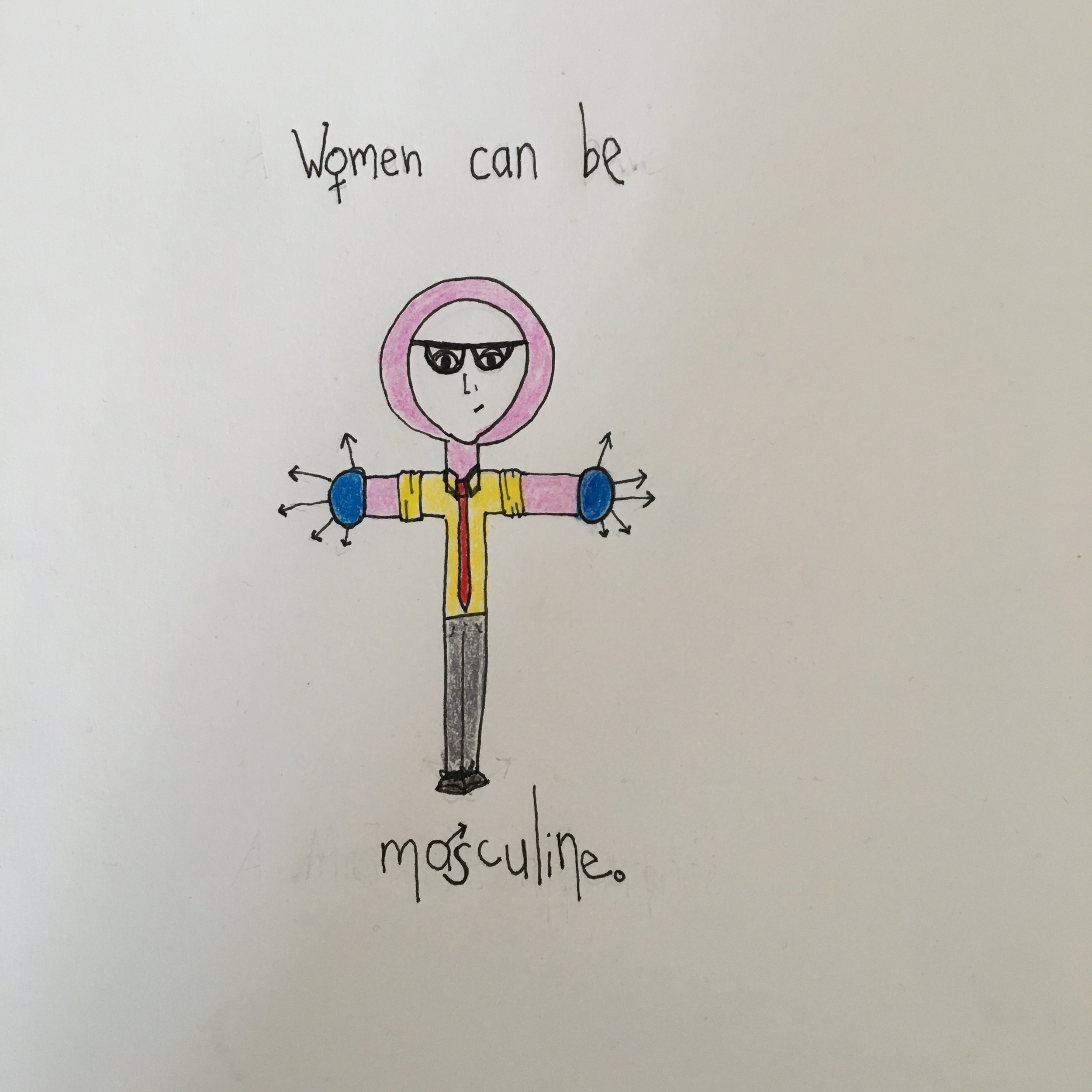Technically we are all pink on the inside. 