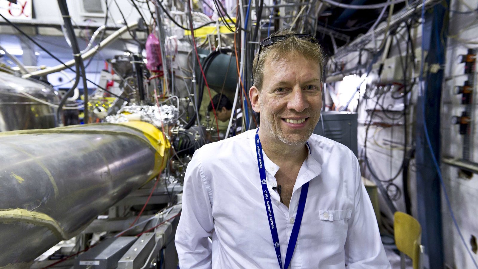 Professor Jeffery Hangst. Credit: CERN