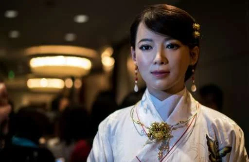 Humanoid robot "Jia Jia" may one day replace humans in many service roles.