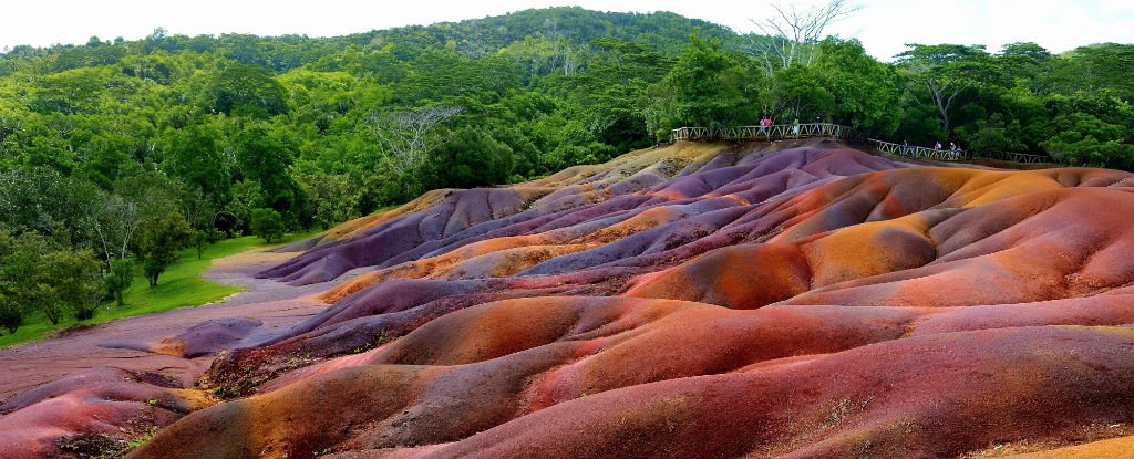 The Seven Colored Earths of Mauritius. Credit: MNStudio/Shutterstock.com